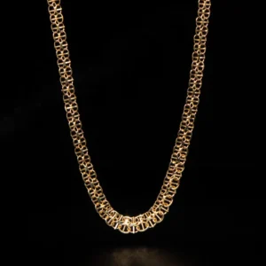 X-Länk Halsband - 18K Guld